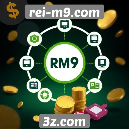 Funcionamento do sistema de recompensas no rei-m9.com